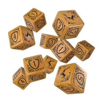 Sada šestistěnných kostek Game of Thrones - Baratheon (10 ks) Sada šestistěnných kostek Game of Thrones - Baratheon (10 ks)