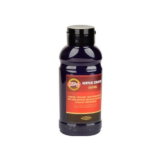 Koh-i-noor 1627/0330 - akrylová barva 500 ml, modrofialová