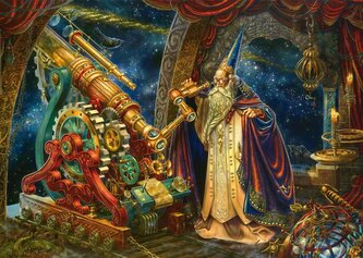 SCHMIDT Puzzle Astronom 1000 dílků