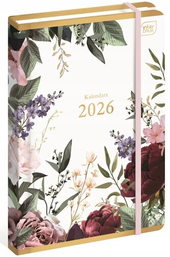 Kalendarz książkowy A5 2026 Metallic Savage