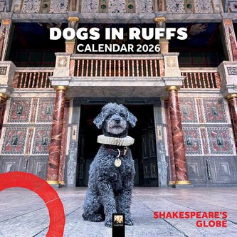 Dogs in Ruffs - Hunde mit Halskrausen 2026 - Original Flame Tree Publishing-Kalender [Kalender]