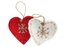Zawieszka materiałowa serce