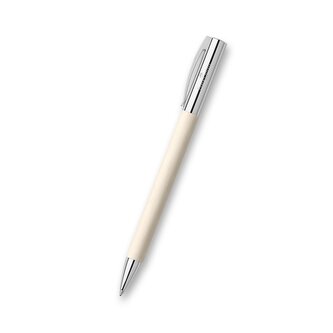 Kuličkové pero Faber-Castell Ambition Precious Resin Cinematic White