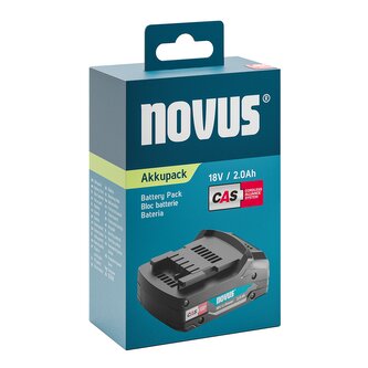 Novus nabíjecí baterie pro sponkovačky J-550/551, CAS 2.0,  Ah 18V 