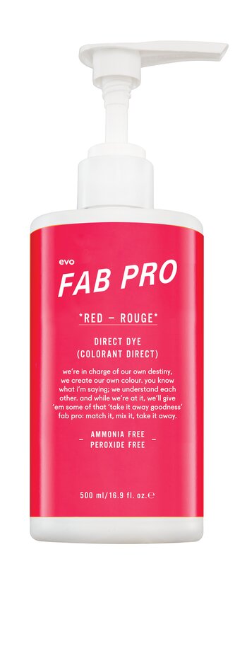 EVO - Fab Pro 500ml Red direct dye