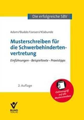 Musterschreiben für die Schwerbehindertenvertretung Musterschreiben für die Schwerbehindertenvertretung
