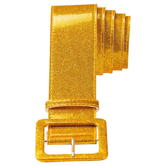 Opasek zlatý glitrový