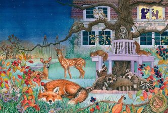 SCHMIDT Puzzle Noční návštěva 100 dílků