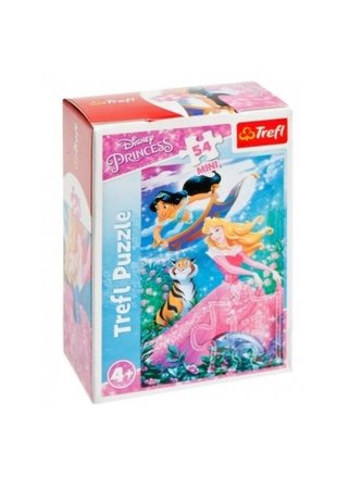 Puzzle 54 mini Przygody księżniczek 4 TREFL