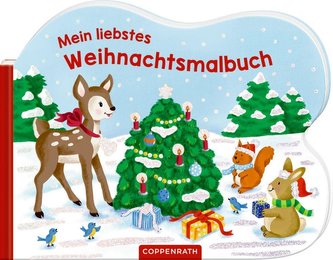 Mein liebstes Weihnachtsmalbuch