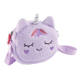 Miquelrius B2F - dětská kabelka Fluffy Love, jednorožec, lososová