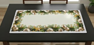 Vánoční ubrus - běhoun na stůl NATALY I. 50x100 cm Mybesthome