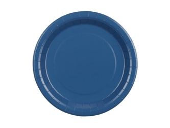 Papírové talíře tmavě modré 23 cm – 6 ks