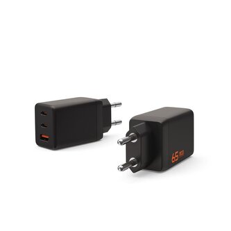 UAG SRGE 65W 3Port ((2)USB-C, (1)USB-A)Wall Charger EU Black