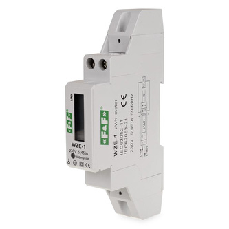 Elektroměr 1F na DIN lištu digitální WZE-1 MID
