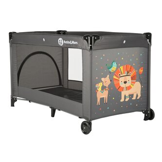 PETITE&MARS Postýlka cestovní Koot - Lion Grey