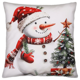 Vánoční polštář XMAS SNOWMAN III. 40x40 cm Mybesthome