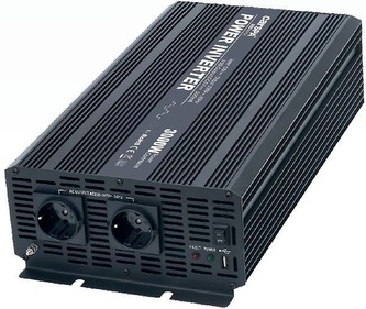 Měnič napětí CARSPA CAR3K 24V/230V 3000W USB