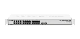 MikroTik CSS326-24G-2S+RM,24port cloud  switch