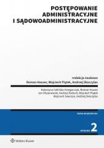 Postępowanie administracyjne i sądowoadministracyjne Postępowanie administracyjne i sądowoadministracyjne