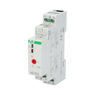 Schodišťový automat F&F ASO-213, 16A na DIN lištu, funkce protiblokády