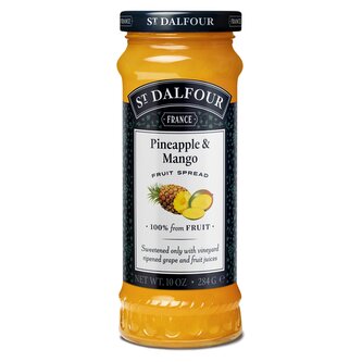 Pomazánka ovocná ananas a mango 284 g   DALFOUR