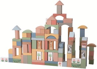 2Kids Toys Safari kostky se zvířátky 120 ks 2Kids Toys Safari kostky se zvířátky 120 ks