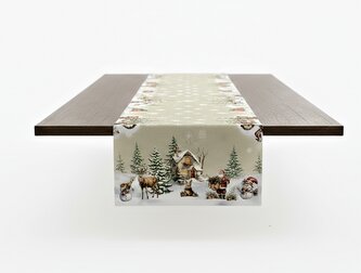 Vánoční ubrus - běhoun na stůl NATALY VII. 40x140 cm Mybesthome