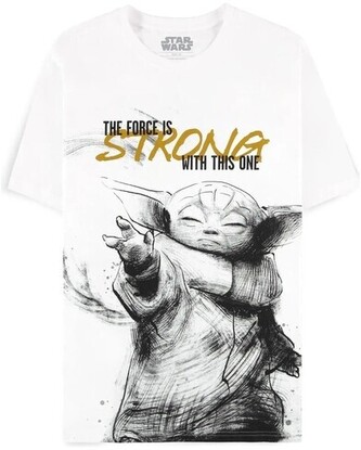 Tričko Difuzed The Mandalorian - The Force Is Strong XL