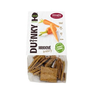 Krekry slané s dužinou z mrkve 100 g   ZEMANKA
