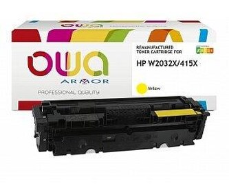 OWA Armor toner pro HP CLJ Pro MFP M450 yellow, level man., 6.000 str., komp.s W2032X