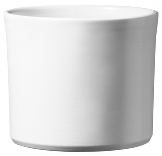 Keramický květináč Miami – bílý, Ø 22 cm