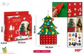 Kalendarz adwentowy filcowy Kalendarz adwentowy filcowy