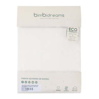 Bambusová plachta 60x120cm BIMBIDREAMS LIST biela