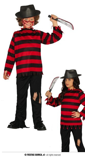 Freddy Krueger dětský kostým 7 – 9 let