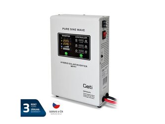 Zdroj záložní GETI GEP501PV sinus 500W nástěnný (800VA) Zdroj záložní GETI GEP501PV sinus 500W nástěnný (800VA)