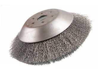 Drátěný čistící kotouč ke křovinořezu 25,4x200mm MAR-POL