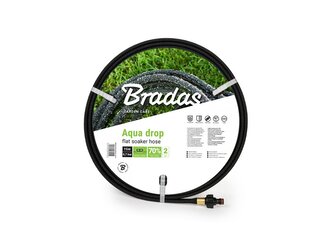 Zahradní zavlažovací hadice 15m 1/2" AQUA-DROP FLAT