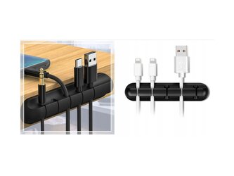 Organizér kabelů, držák na kabely a vodiče, pětimístný KELTIN