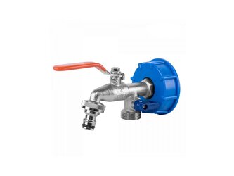 Sada pro kontejner na vodu IBC, uzávěr IBCS60 a zahradní ventil GKK0512