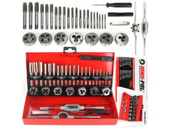 Sada závitníků a závitových oček 32ks MAR-POL