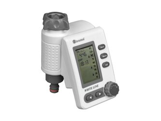 Multifunkční elektronické zavlažovací hodiny, elektronický regulátor WHITE LINE