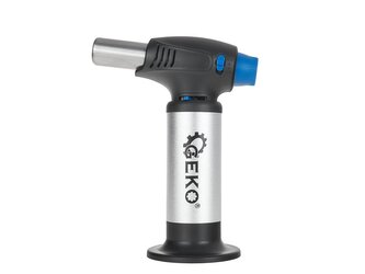 Plynový hořák 360° s piezo zapalováním a nádržkou - GEKO
