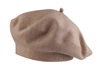 Dámský pletený baret - 1 ks - 2 béžová