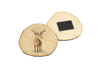 Lesní svět Magnet Letokruh - Jelen - dětský motiv