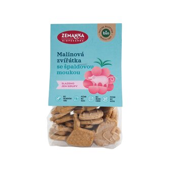 Zvířátka špaldová malinová 100 g BIO ZEMANKA Zvířátka špaldová malinová 100 g BIO ZEMANKA