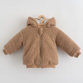 Kojenecká zimní mikinka s kapucí New Baby Teddy Winter - velikost 68 (4-6m)