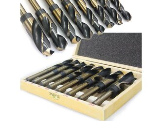 Sada vrtáků HSS do kovu 14-25,5mm, 8ks MAR-POL