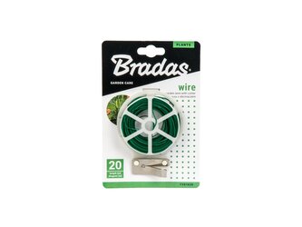 Zahradnický drát, poplastovaný s odřezávačem 30m