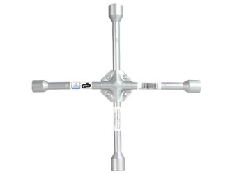 Křížový klíč na kolové matice 14" (17, 19, 21, 24mm), zesílený MAR-POL